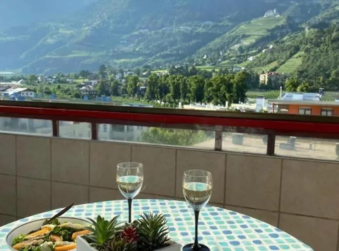 Appartement Panoramablick Ruhig Gelegen Merano